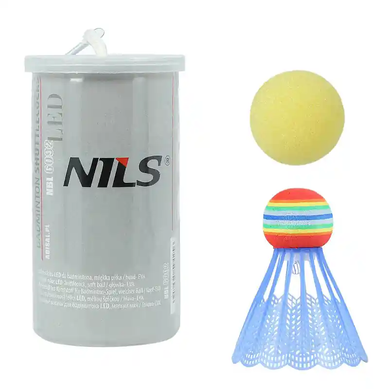 Badmintonový a pěnový míček NILS NBL6092 Akce