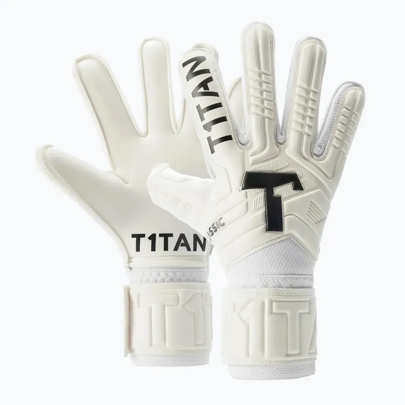 Dětské brankářské rukavice T1TAN Classic 1.0 White-Out Junior FP white Vrácení Zdarma