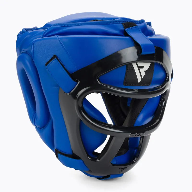 Boxerská helma RDX Guard Grill T1 modrá Výhodná Nabídka