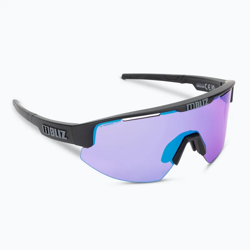 Výhodná Nabídka Cyklistické brýle Bliz Matrix Nano Optics Nordic Light S2 matná černá/begonia/fialová modrá multi