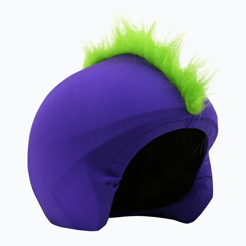 Sezónní Sleva Návlek na helmu Coolcasc Green Mohican