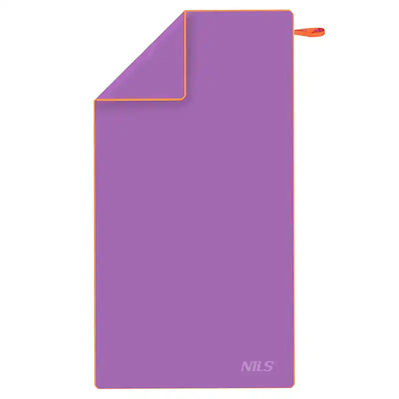 Aktuální Ručník z mikrovlákna NILS NCR12 fialová/oranžová