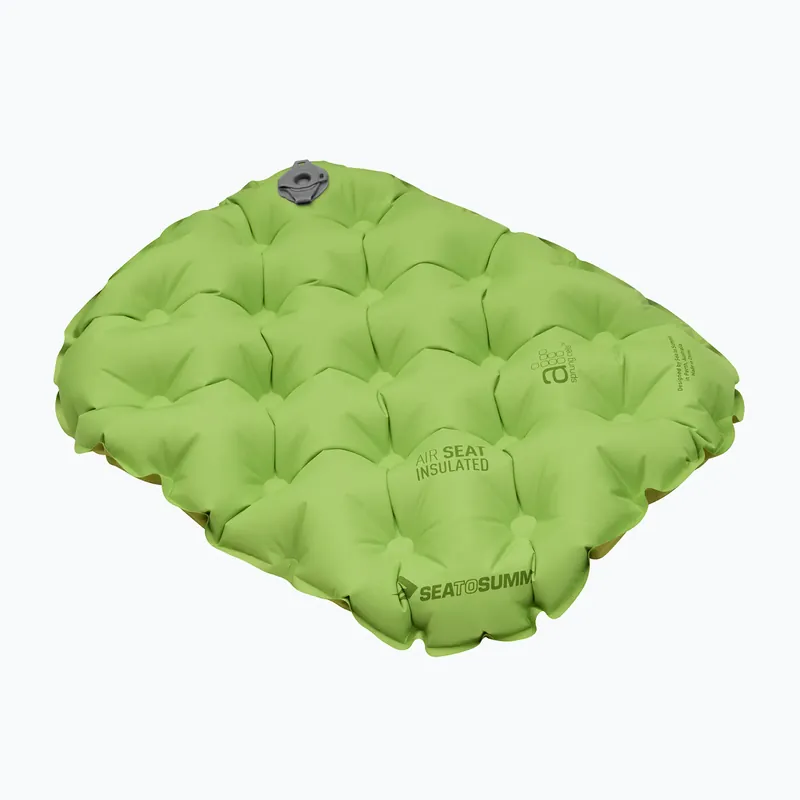 Nafukovací sedací podložka Sea to Summit Air Seat Insulated green Nová Kolekce
