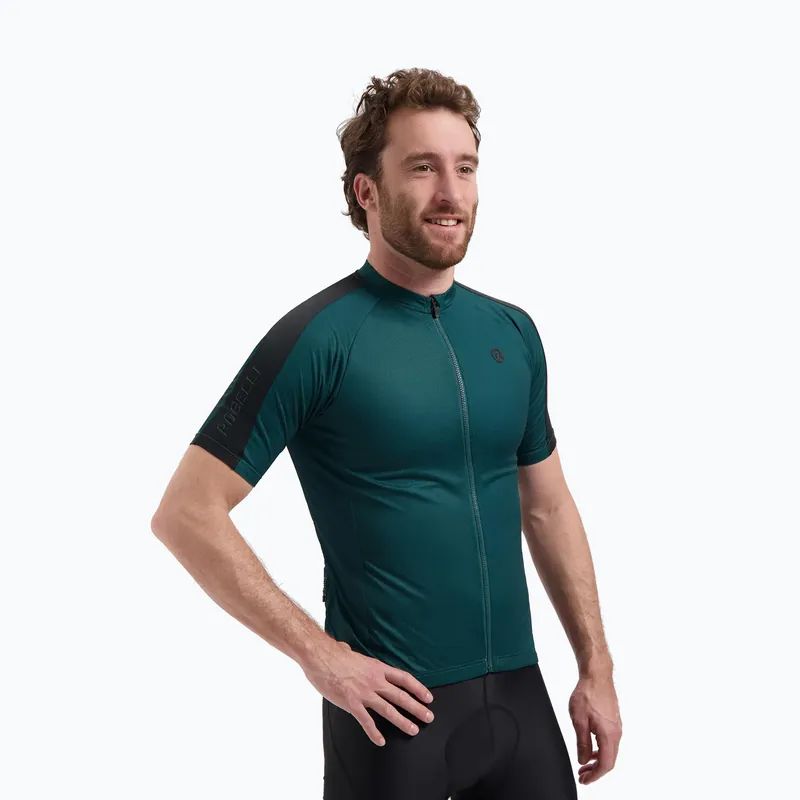 Pánský cyklistický dres Rogelli Explore deep teal Ověřený