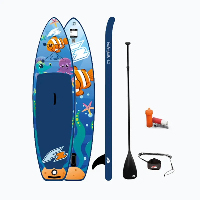 Nakupujte Hned SUP dětské prkno F2 Scuba Youth 9‘2" blue Novinka