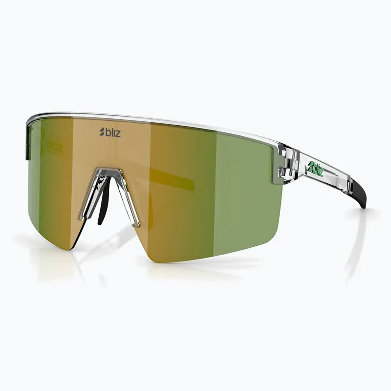 Originální Sluneční brýle Bliz P004 Small transparent white/brown green multi