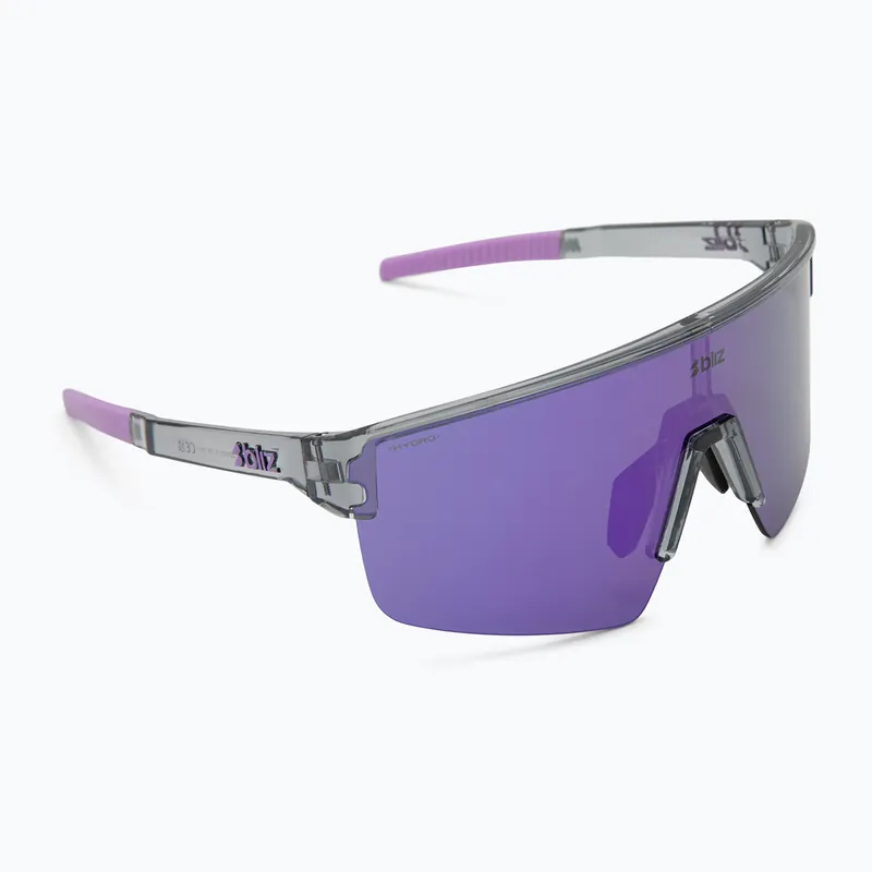 Sluneční brýle Bliz P004 Small crystal black/grey purple multi Akční Nabídka