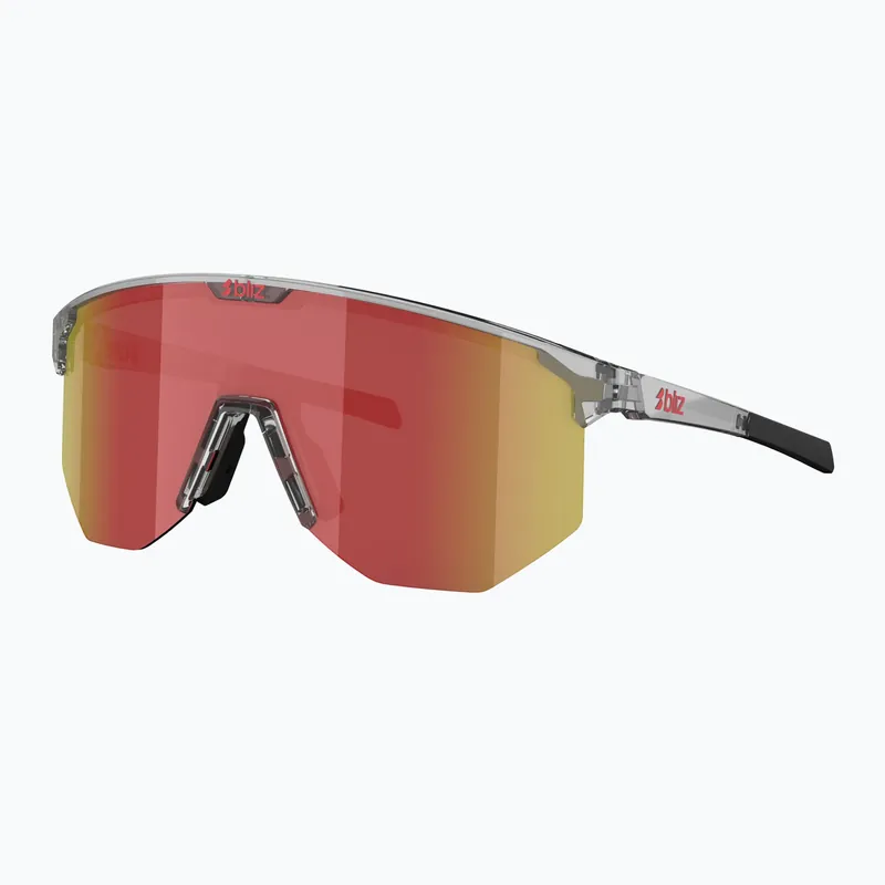 Sluneční brýle Bliz Hero transparent dark grey/brown red multi Finální Výprodej