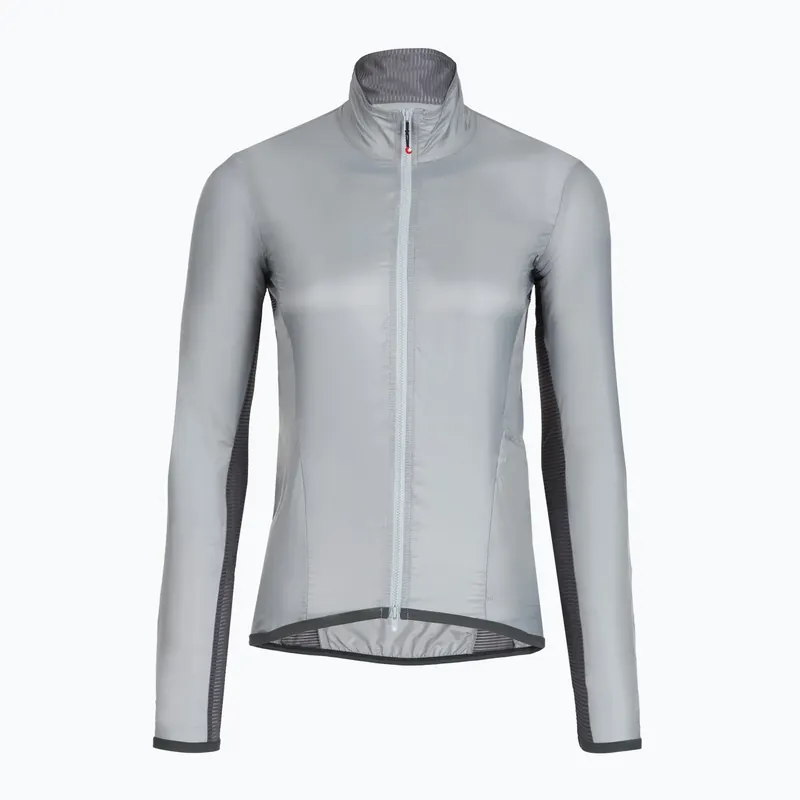 Cenově Výhodný Dámská cyklistická bunda Castelli Aria Shell 2 In silver gray Novinka