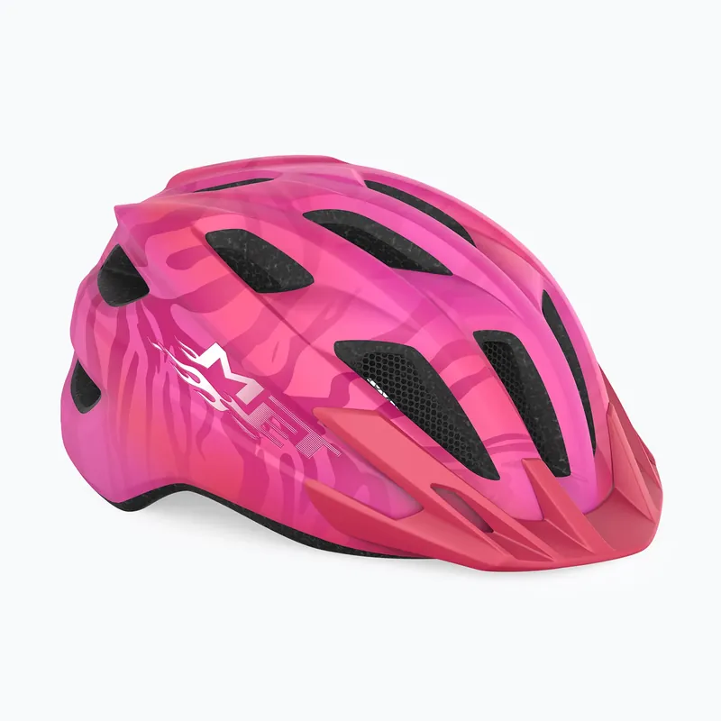Dětská cyklistická helma MET Crackerjack Mips pink matt Jen Po Omezenou Doba