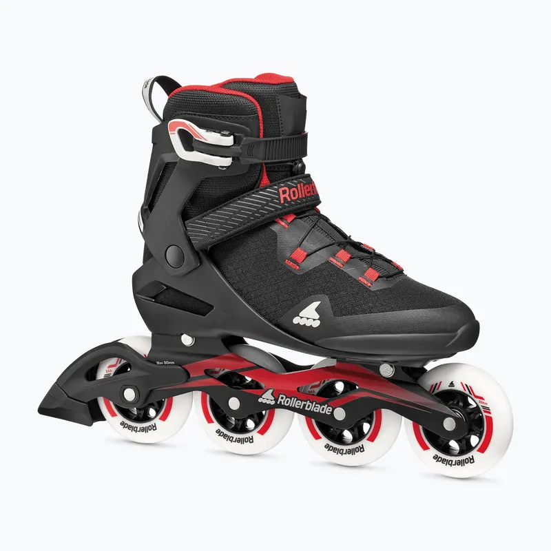 Pánské kolečkové brusle Rollerblade Macroblade 90 black/red Novinka Akce