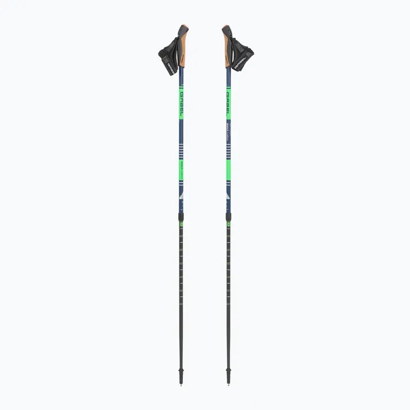 Nordic walking hole GABEL Strech Carbon lime Novinka Expresní Doručení