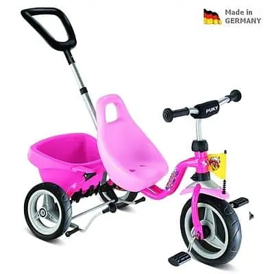 Vrácení Zdarma Tříkolka PUKY Carry Touring Tipper CAT 1 S pink
