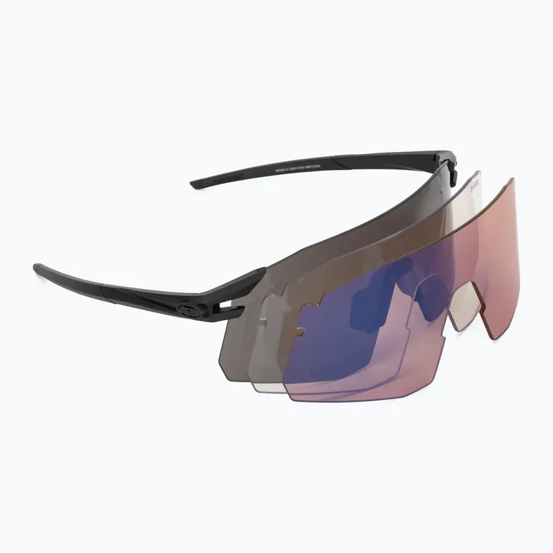 Nízká Cena Sluneční brýle Tifosi Moab XC blackout/smoke/ac red/clear