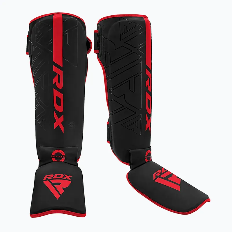 Chrániče holení a nártů RDX F6 Shin Instep red Expresní Doručení