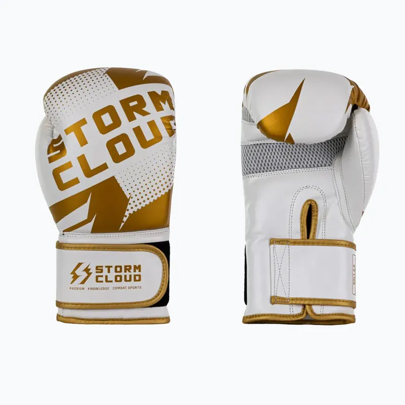 Akce Boxerské rukavice StormCloud Bolt 3.0 white/gold