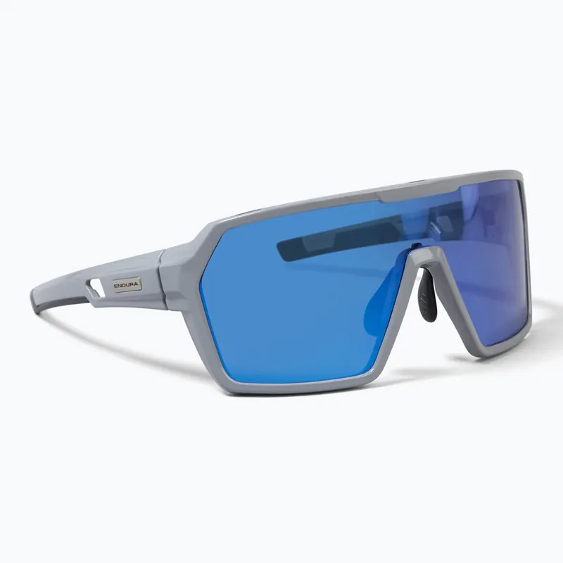 Sluneční brýle Endura Singletrack dreich grey/blue revo smoke/clear silver flash mirror Pouze Dnes