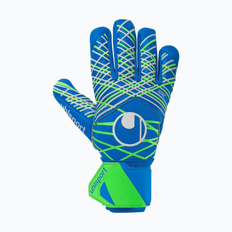 Brankářské rukavice uhlsport Aquagrip HN pacific blue/fluo green/w Nakupujte Hned