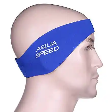 Ověřený Ear Neo koupací čelenka modrá