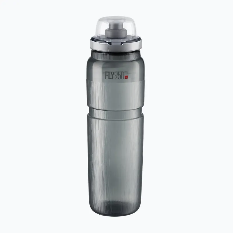 Sleva Cyklistická lahev Elite FLY Tex MTB 950 ml transparent grey