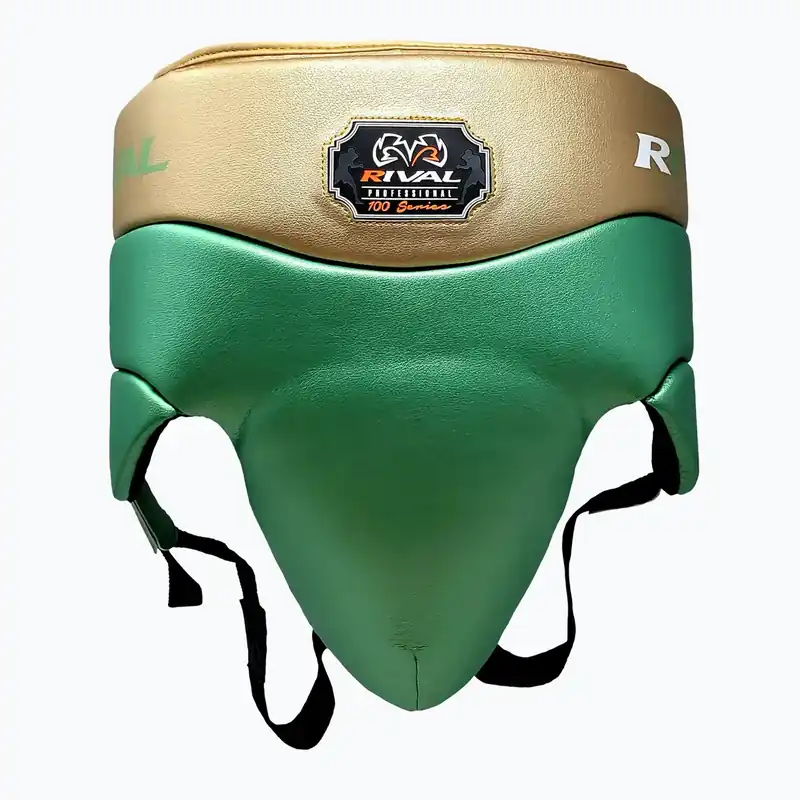 Nízká Cena Chránič rozkroku Rival RNFL100 Professional Protector green/gold