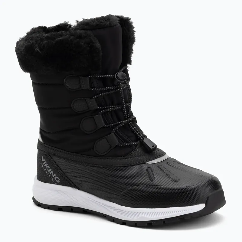 Kup Teď Dětské sněhule Viking Footwear Equip Warm Waterproof Zip black/granite
