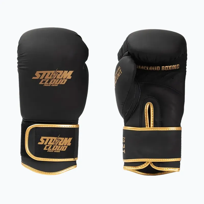 Boxerské rukavice StormCloud Boxing Pro black/gold Dokud Zásoby Vydrží