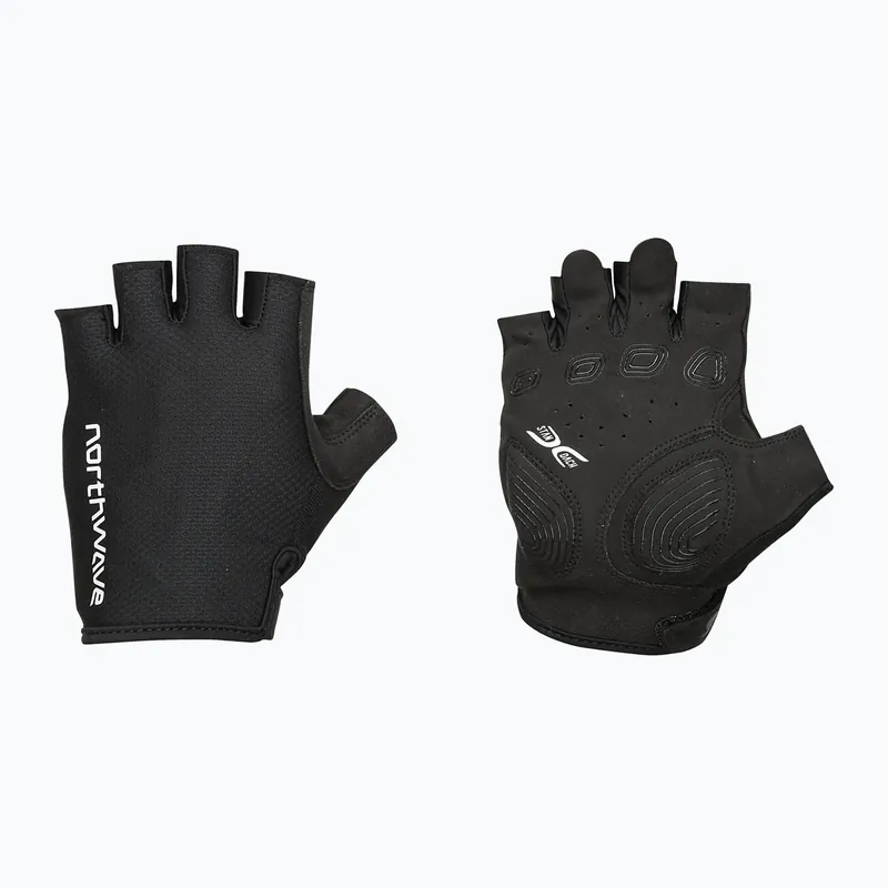 Autentický Pánské cyklistické rukavice Northwave Active Max Short Finger black