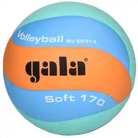 Levný BV5681S Soft 170 volejbalový míč modrá-zelená oranžová-modrá