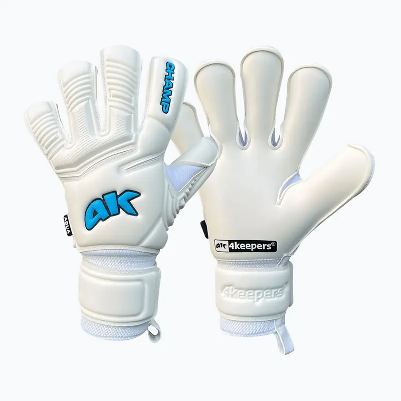 Ověřený Brankářské rukavice 4keepers Champ Aqua VII RF2G white Novinka