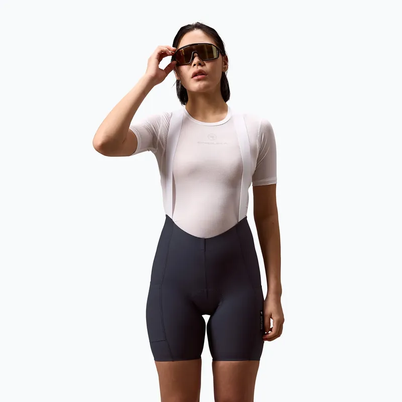 Akce Dámské cyklistické šortky Endura Loop Bibshort carbon grey
