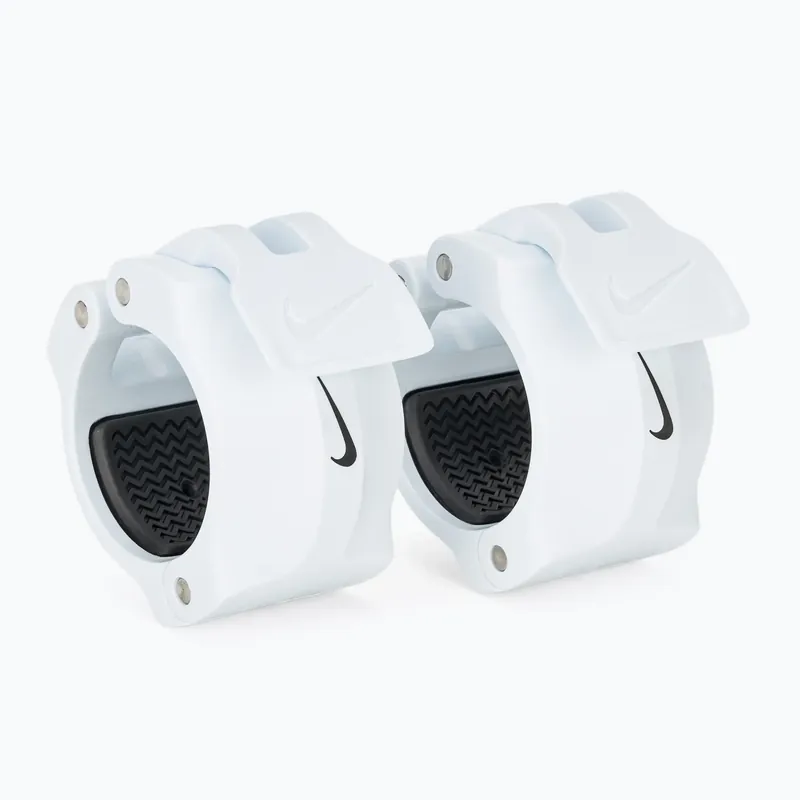 Aktuální Svorky na činku Nike Strength Barbell Collars 2 pcs. white/black