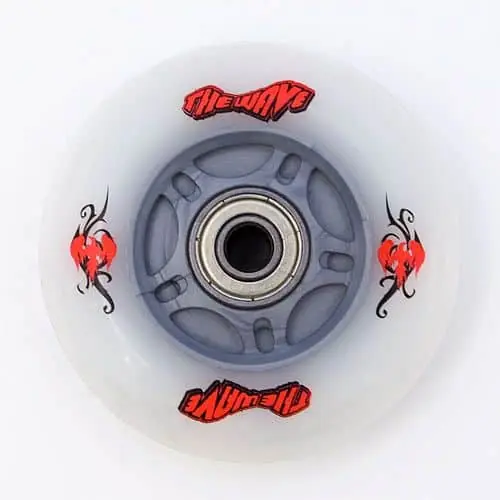 Objednat Nyní Kolečka Street Surfing WAVEBOARD bílá svítící, 1 pár