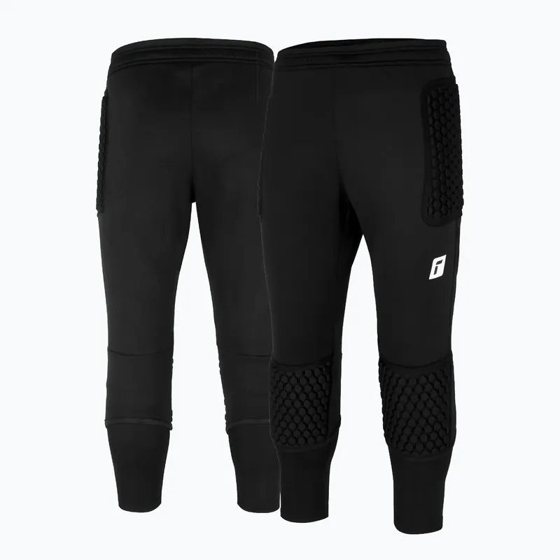 Must-Have Fotbalové kalhoty Reusch Contest 3/4 Short Advance s chrániči černé 5217215-7702