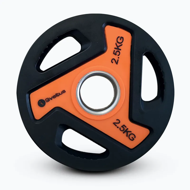 Olympijský kotouč Sveltus Olympic Disc With Handles 2,5 kg black Nejprodávanější