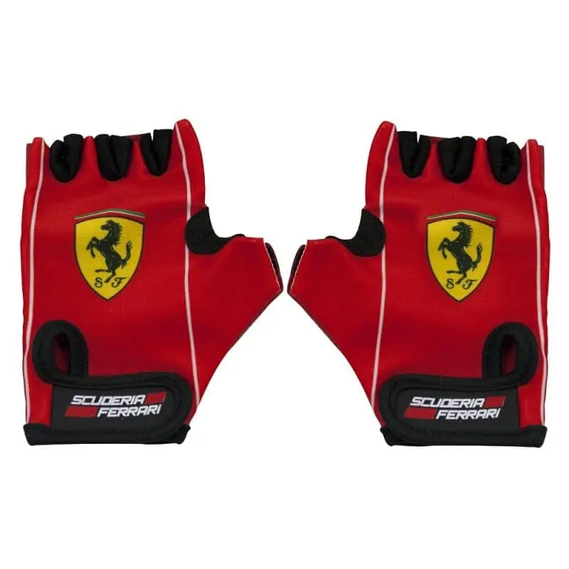 Nová Kolekce Dětské cyklo rukavice Ferrari