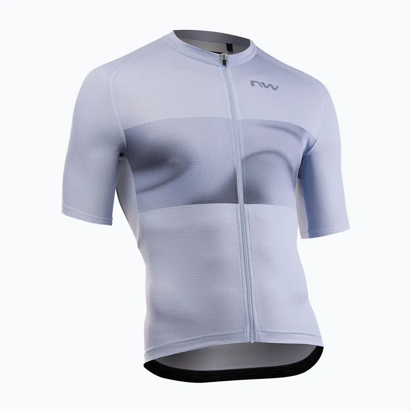 Nízká Cena Pánský cyklistický dres Northwave Force Evo ice grey