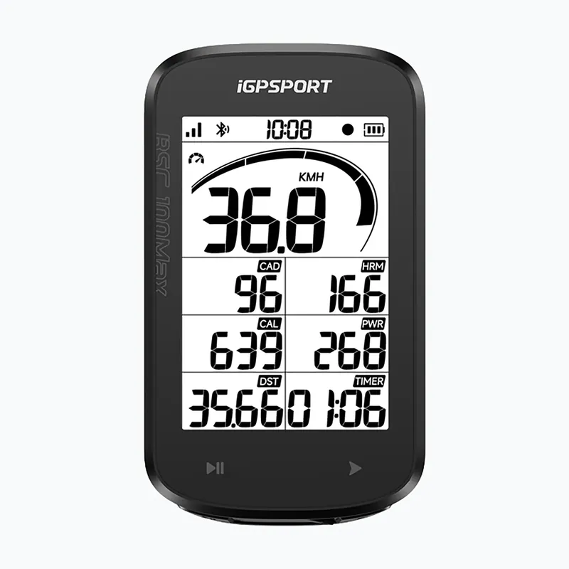 Bezpečná Platba Počítač na kolo iGPSport GPS BSC100 Max black Novinka