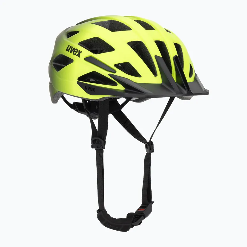 Aktuální Cyklistická helma UVEX I-vo 2 neon yellow/black matt