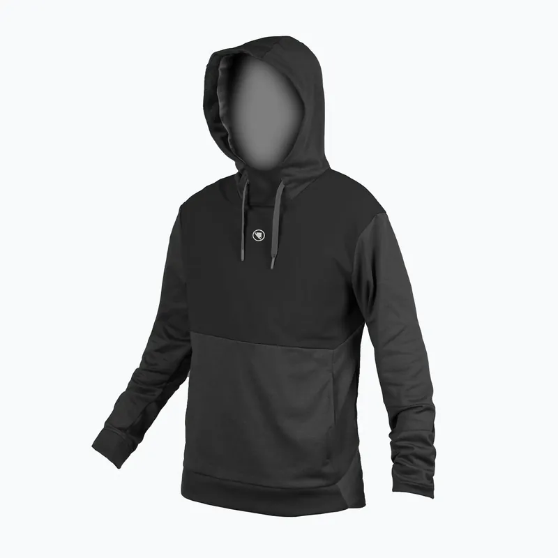 Pánská cyklistická mikina Endura Trailster Tech Hoodie black Omezená Nabídka