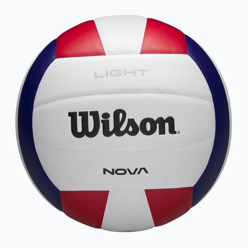 Volejbalový míč Nova Light white/red/navy velikost 5 Přímo Od Výrobce