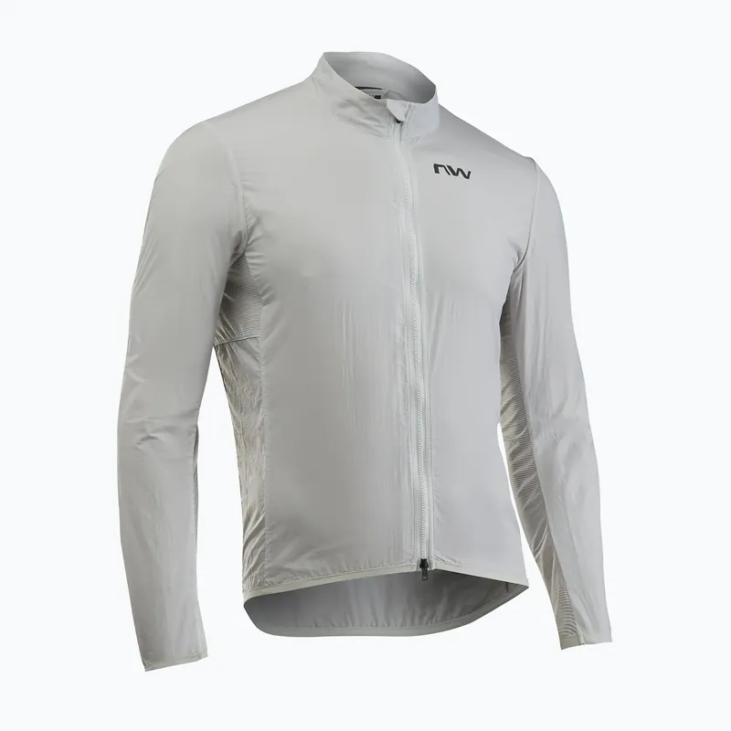 Pánská cyklistická bunda Northwave Extreme Light Wind light grey Pouze Dnes