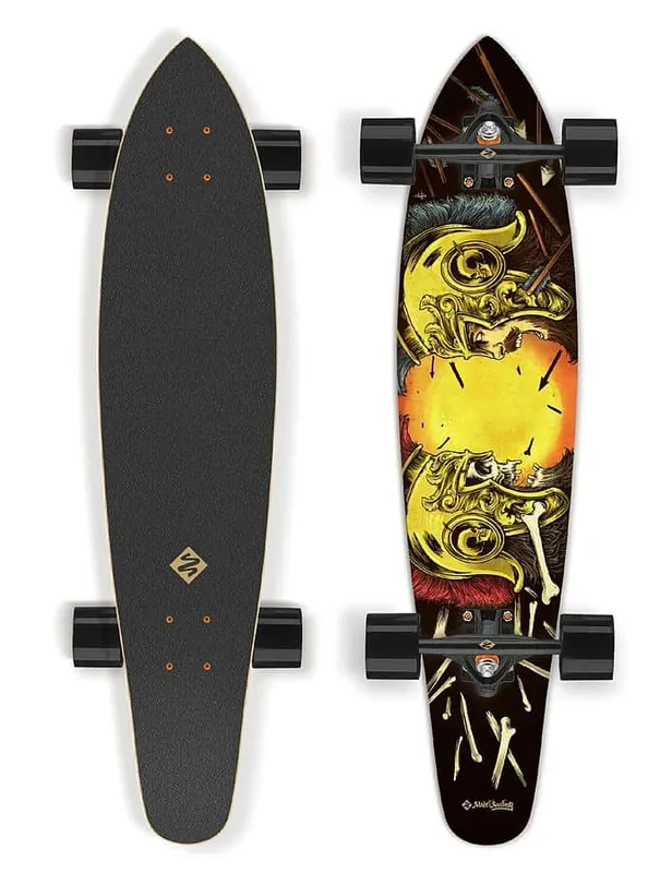 Nejlepší Volba Longboard Street Surfing KICKTAIL 36” Spartans - artist series