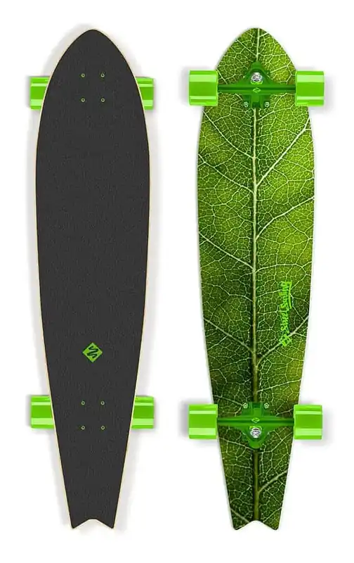 Longboard Street Surfing FISHTAIL 42” The Leaf ´16 Super Cena