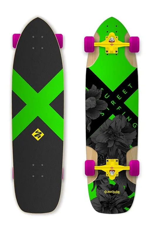 Pouze Dnes Longboard Street Surfing FREERIDE 36" Electrica