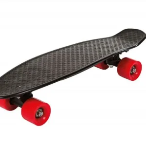 Skateboard FIZZ BOARD Black Red, černý Časově Omezené