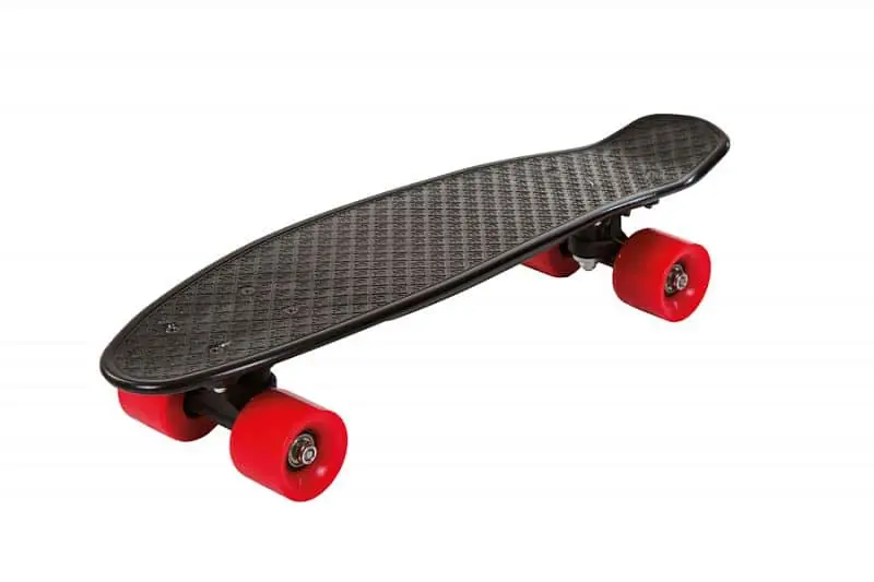 Skateboard FIZZ BOARD Black Red, černý Časově Omezené