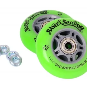 Kolečka Street Surfing WAVEBOARD zelená, 1 pár Super Cena