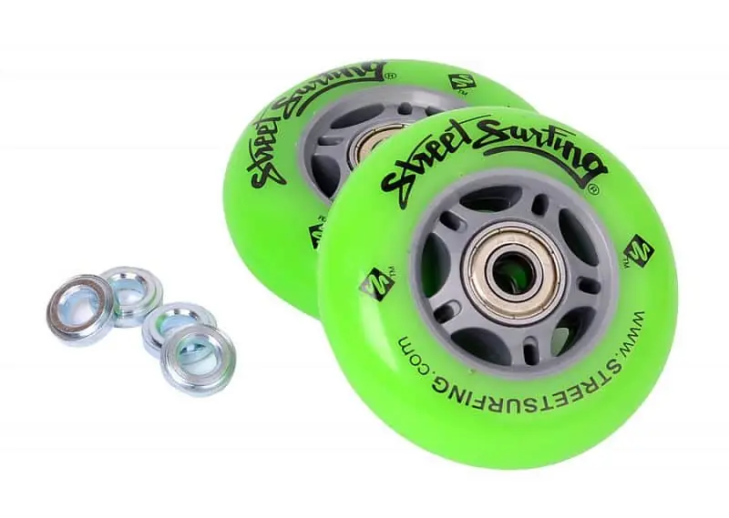 Kolečka Street Surfing WAVEBOARD zelená, 1 pár Super Cena