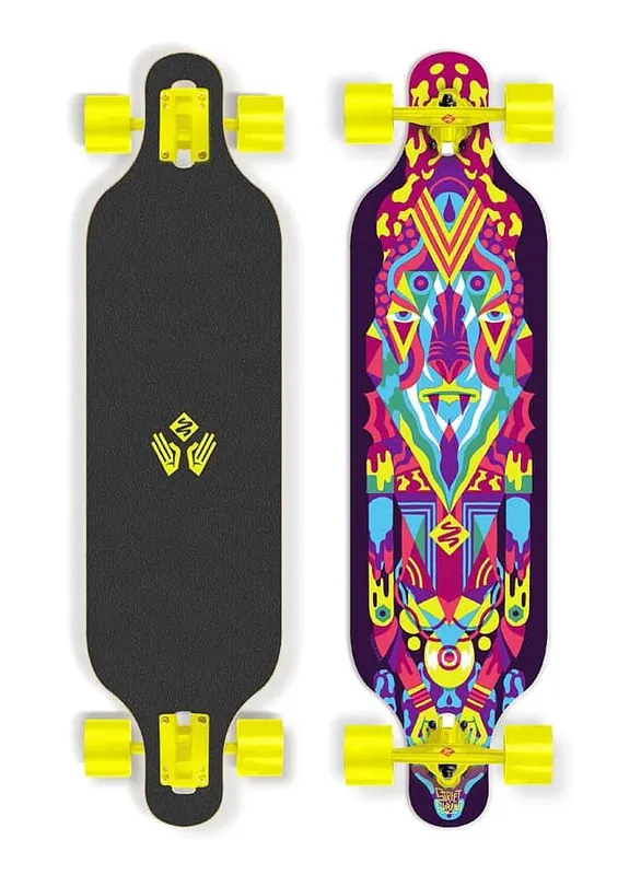 Longboard Street Surfing FREERIDE 39” Robot - artist series Akce